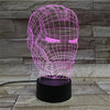 Iron Man (Helmet) 3D Illusion Lamp - Props and Collectibles