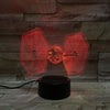 TIE Fighter 3D Illusion Lamp - Props and Collectibles