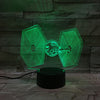 TIE Fighter 3D Illusion Lamp - Props and Collectibles