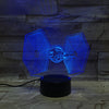 TIE Fighter 3D Illusion Lamp - Props and Collectibles