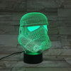 Stormtrooper 3D Illusion Lamp - Props and Collectibles