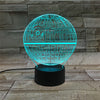 Death Star 3D Illusion Lamp - Props and Collectibles