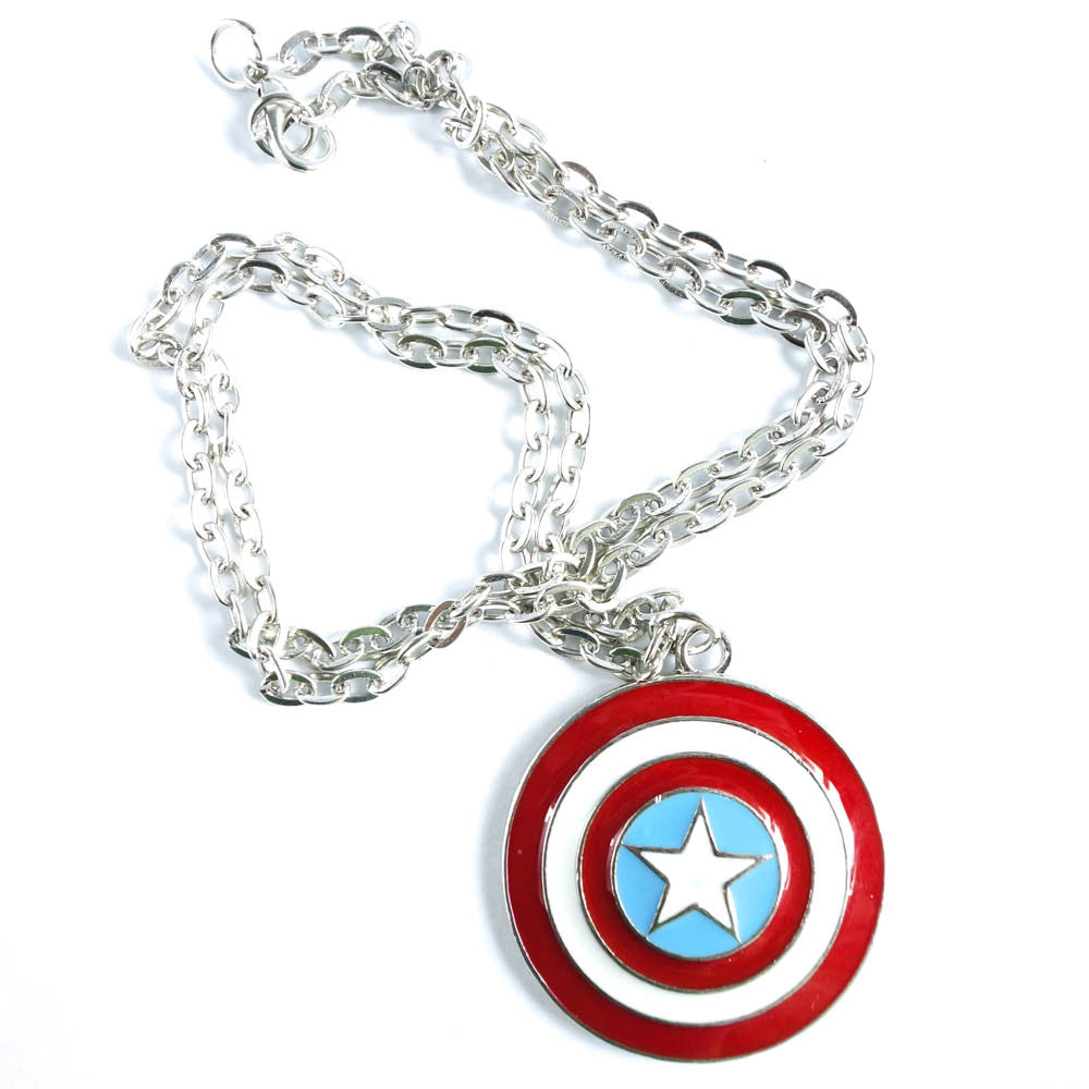 Waama Jewels Avenger Captain America Double Locket Pendant for Boys & Girls  Silver Brass Pendant Price in India - Buy Waama Jewels Avenger Captain  America Double Locket Pendant for Boys & Girls