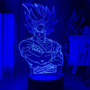 Goku Super Saiyan 3D Illusion Lamp