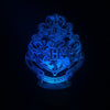 Hogwarts Sigil 3D Illusion Lamp - Props and Collectibles