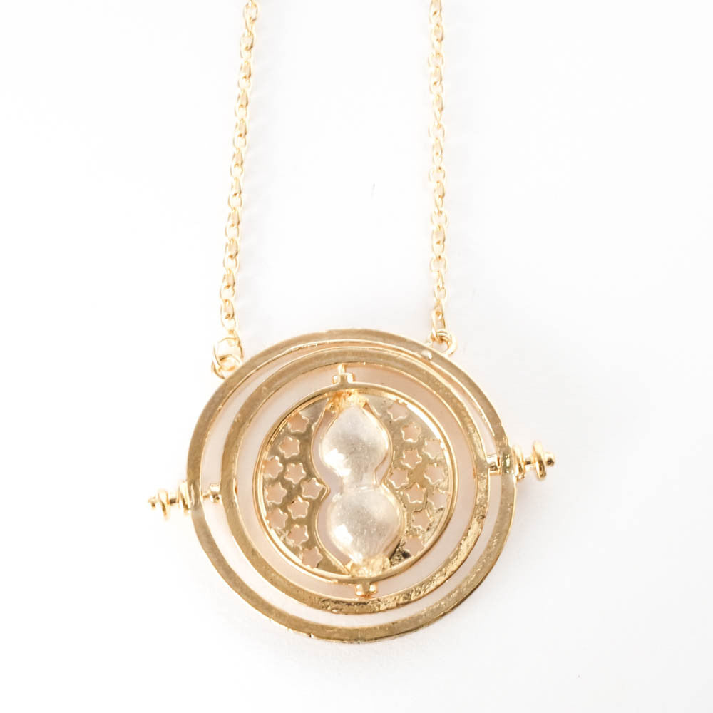 Harry Potter Hermione Time Turner Sand Spin Necklace Pendant Retro New Gift  | eBay