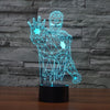 Iron Man Armed 3D Illusion Lamp