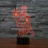 Iron Man Armed 3D Illusion Lamp