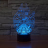 Millennium Falcon 3D Illusion Lamp - Props and Collectibles