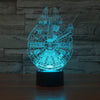 Millennium Falcon 3D Illusion Lamp - Props and Collectibles