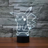 Pikachu 3D Illusion Lamp