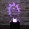 Rick Sanchez 3D Illusion Lamp